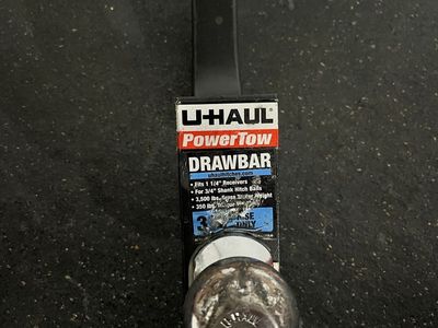 Uhaul power tow hitch 1 1/4 hitch
