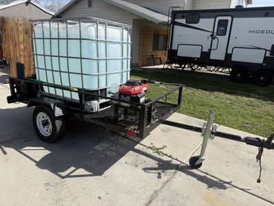 Pressure Washer Trailer
