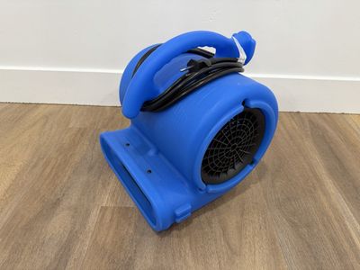 B-AIR VP-25 1/4 HP Air Mover Blower Fan, 1600 RPM - Blue