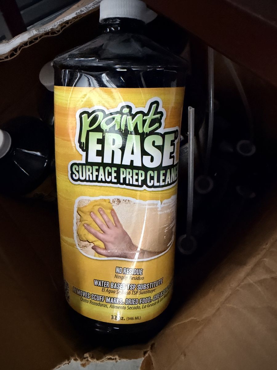 Paint Erase Surface Prep Cleaner 32 oz Water Based TSP Substitute