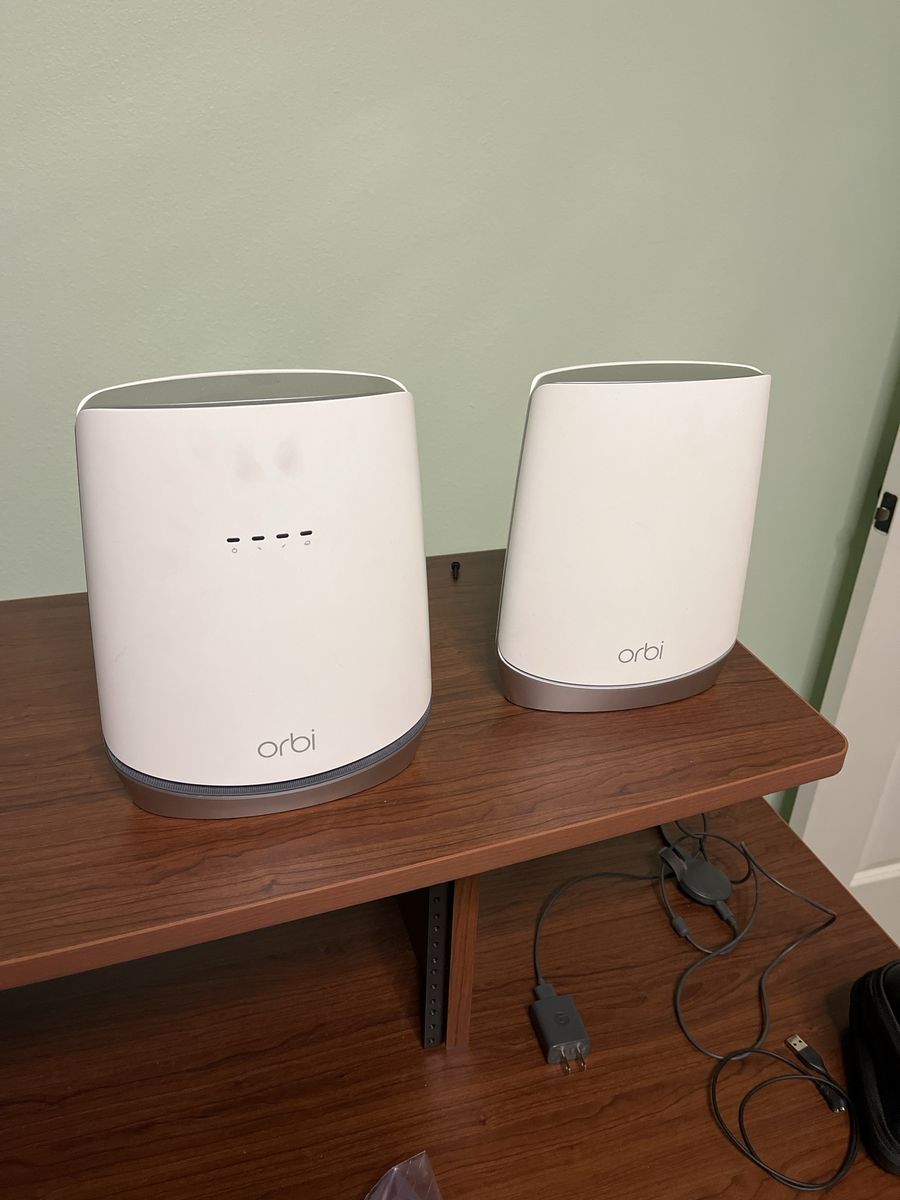 Netgear Orbi Wifi 6 Mesh System Router & Satelite