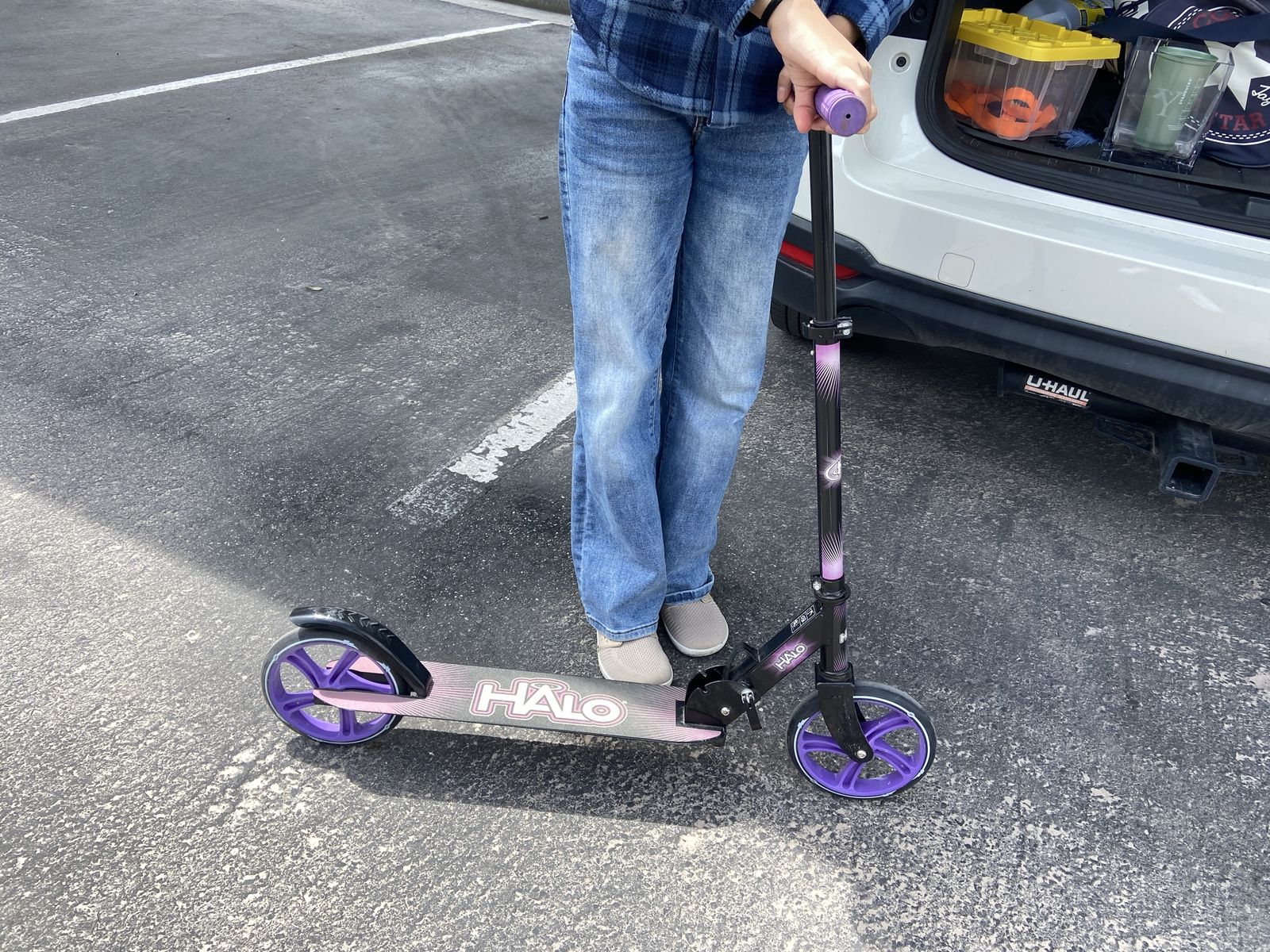 Purple Scooter