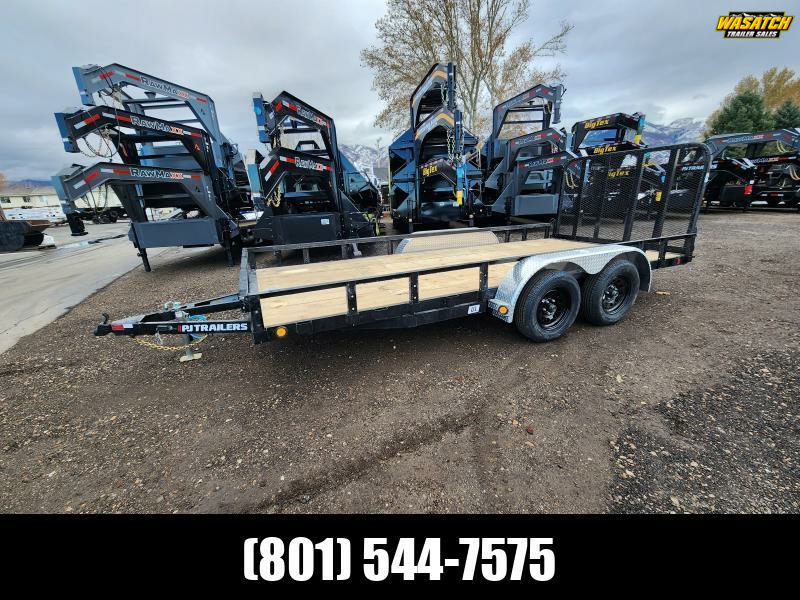 2026 PJ Trailers UL 7x16 with Ramp Utility Trailer