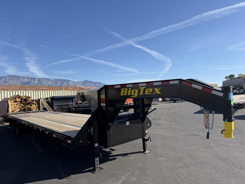 Big Tex Trailers 8.5X35 23.9K 22GN TANDEM DUAL Flatbed Trailer