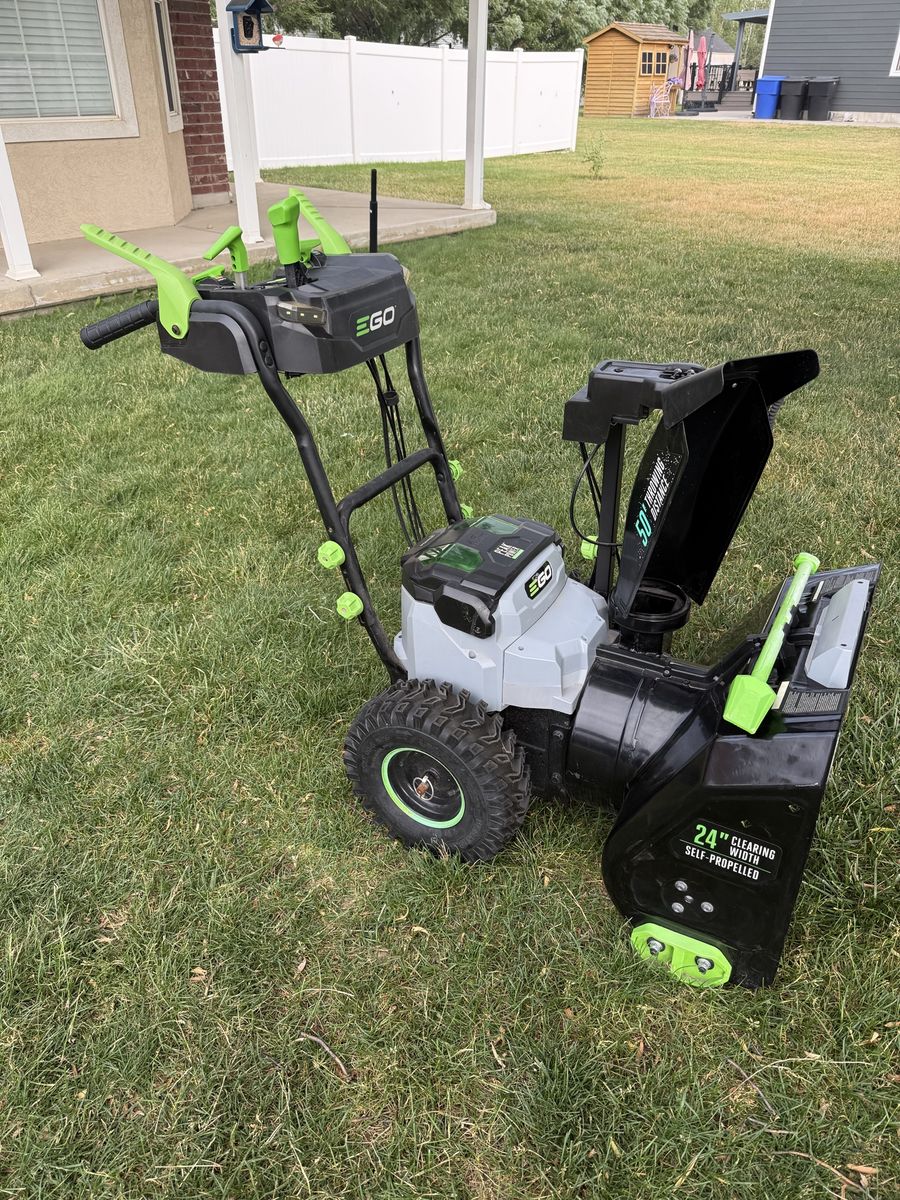 Ego 2 stage snow blower