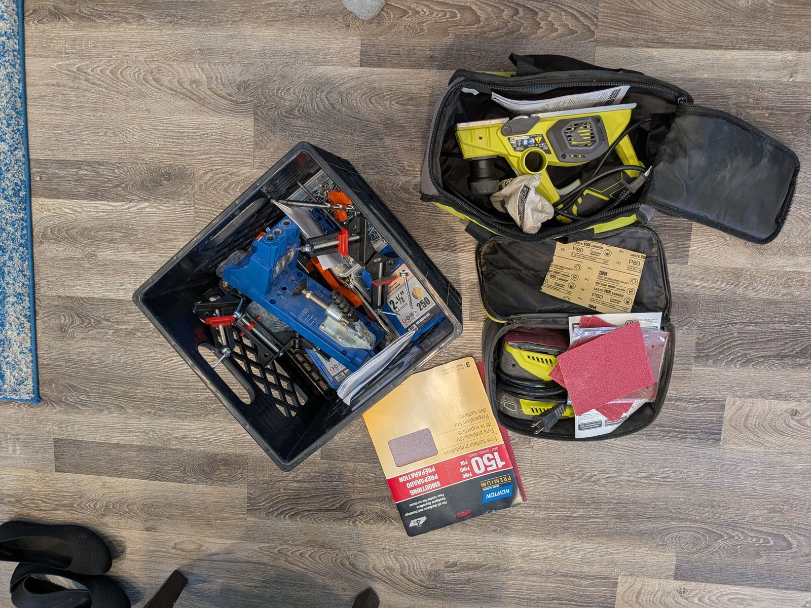 Ryobi Power Planer and Sander - Kreg Pocket Hole Jig