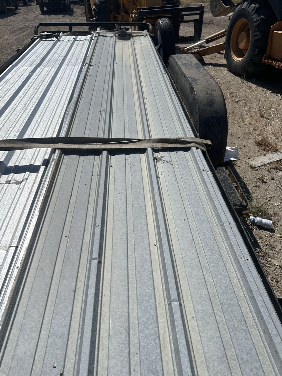 Used metal roofing