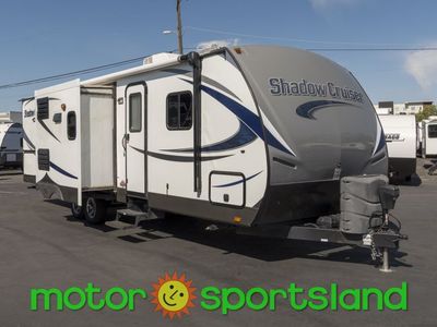 2016 Cruiser Rv Shadow Cruiser 282BHS Rear Living Room Kitchen Island U-Shaped Dinette