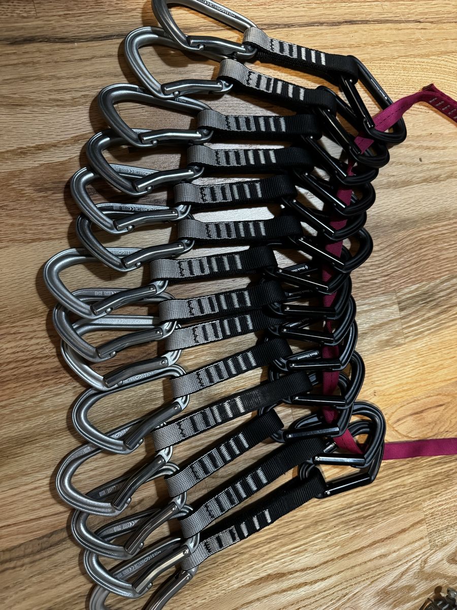 Black Diamond Climbing Quickdraws - Set of 14