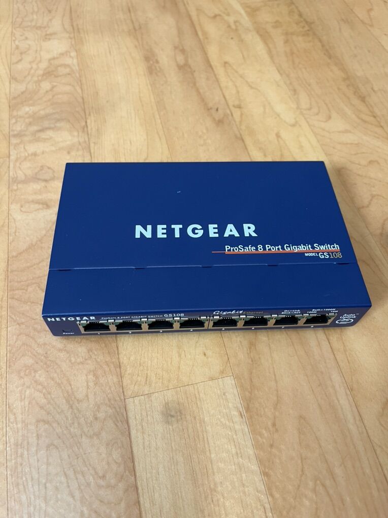 Netgear 8 Port Gigabit Switch  GS108