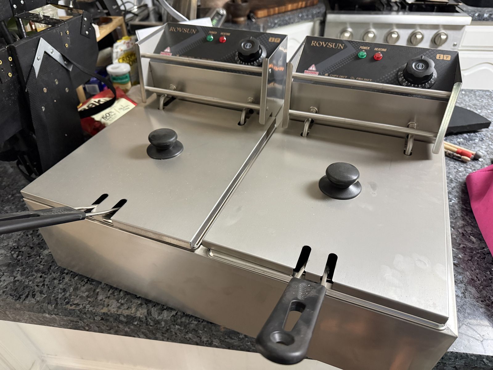 Rovsun Double Deep Fryer