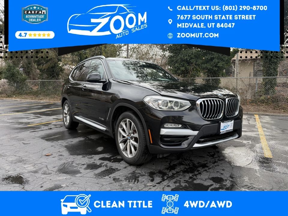 2018 BMW X3 xDrive30i