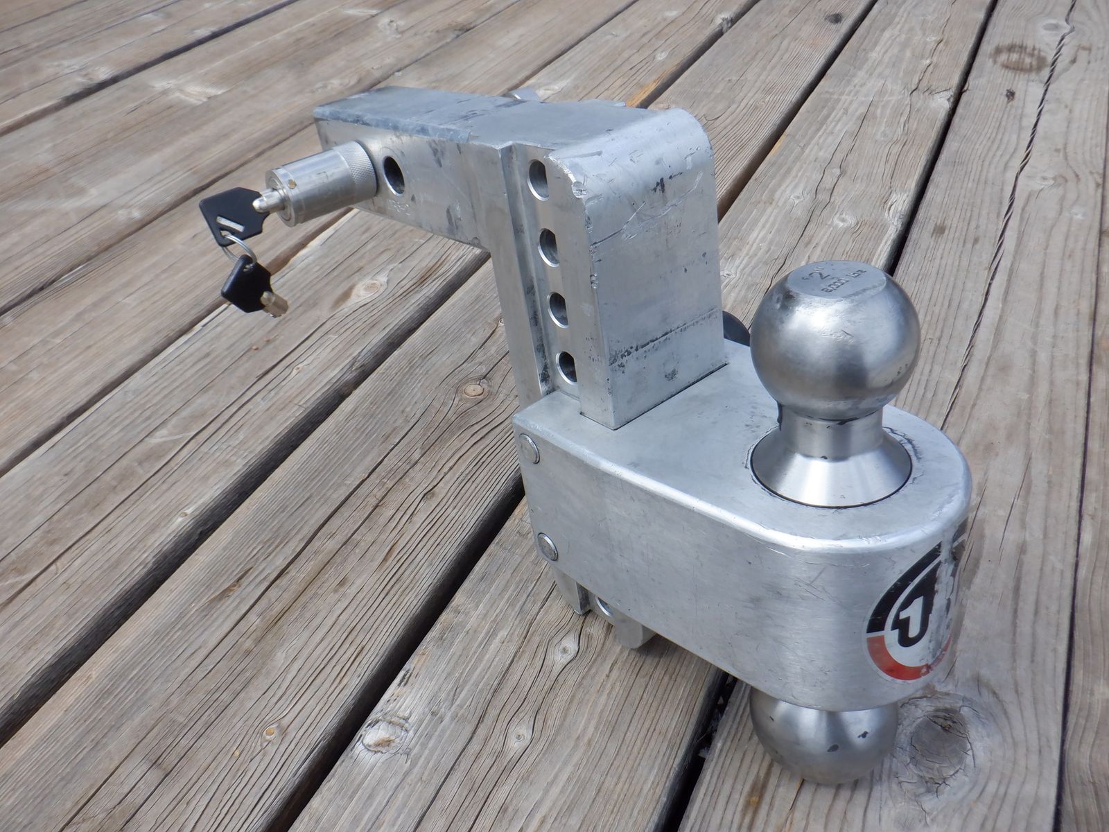 Weigh Safe Adjustable Trailer Hitch Ball