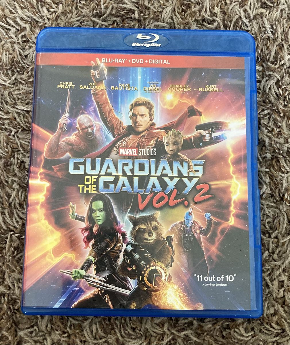 Marvel Studios Guardians of the Galaxy Vol. 2 Blu-Ray + Digital Copy (DVD NOT INCLUDED)