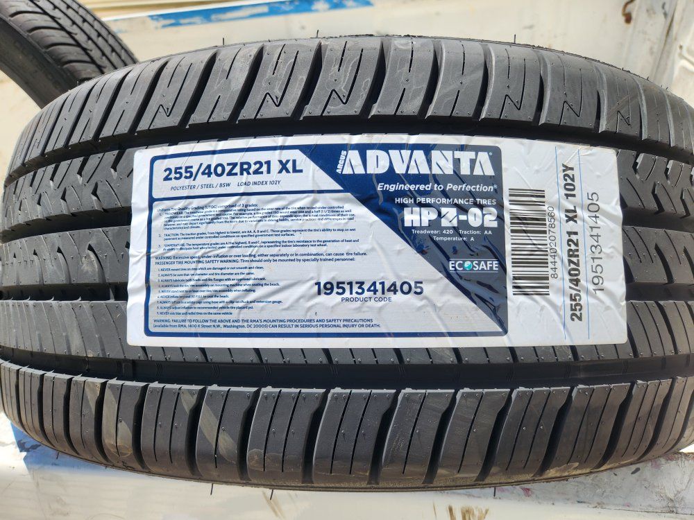255/40r21 advanta hpz-02 