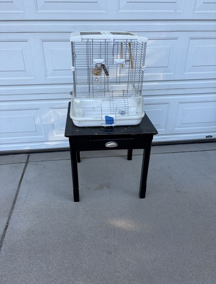 Bird Cage with Table