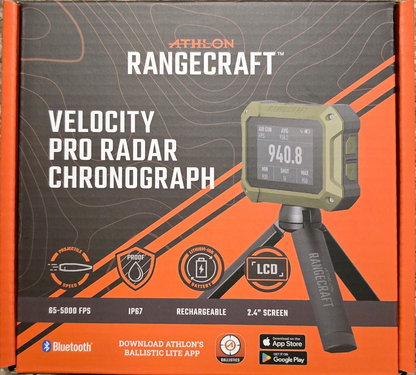 Athlon Rangecraft Velocity Pro Radar Chronograph