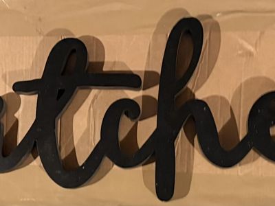 KITCHEN sign picture decorative art