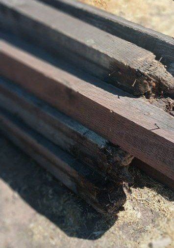 15 each Reclaimed pre-treated 6x6x6-7 posts