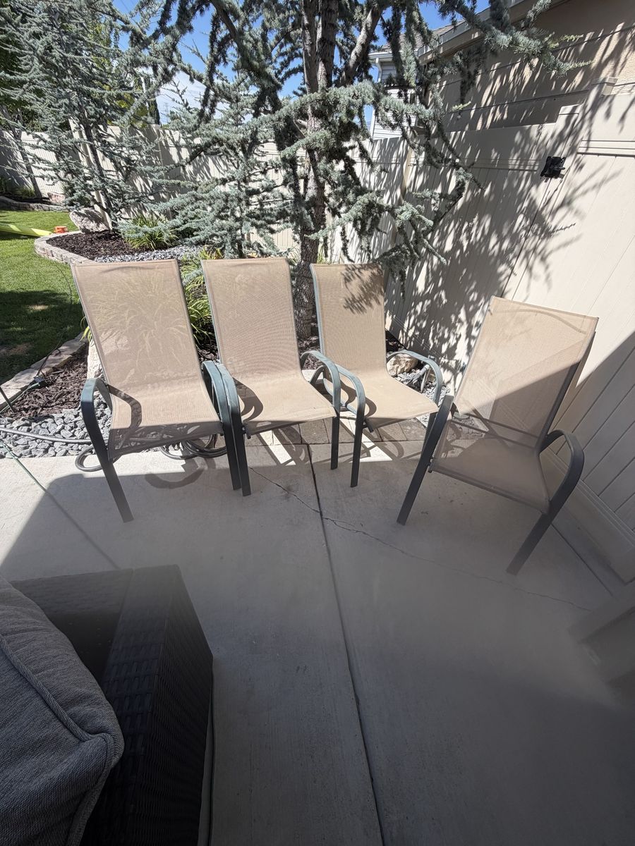 Patio chairs
