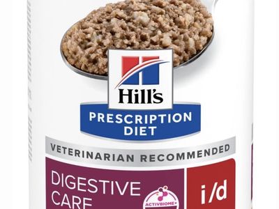 Hill's Prescription Diet i/d Digestive Care with Turkey Wet Dog Food, 13-oz, case of 12