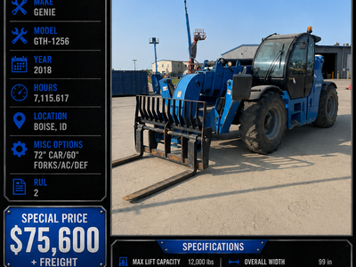 USED TELEHANDLERS FOR SALE!