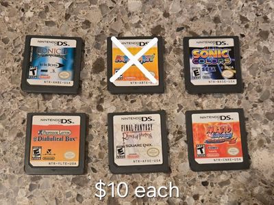 Nintendo Ds games $10 each including Final Fantasy Ring of Fates! trades considered!