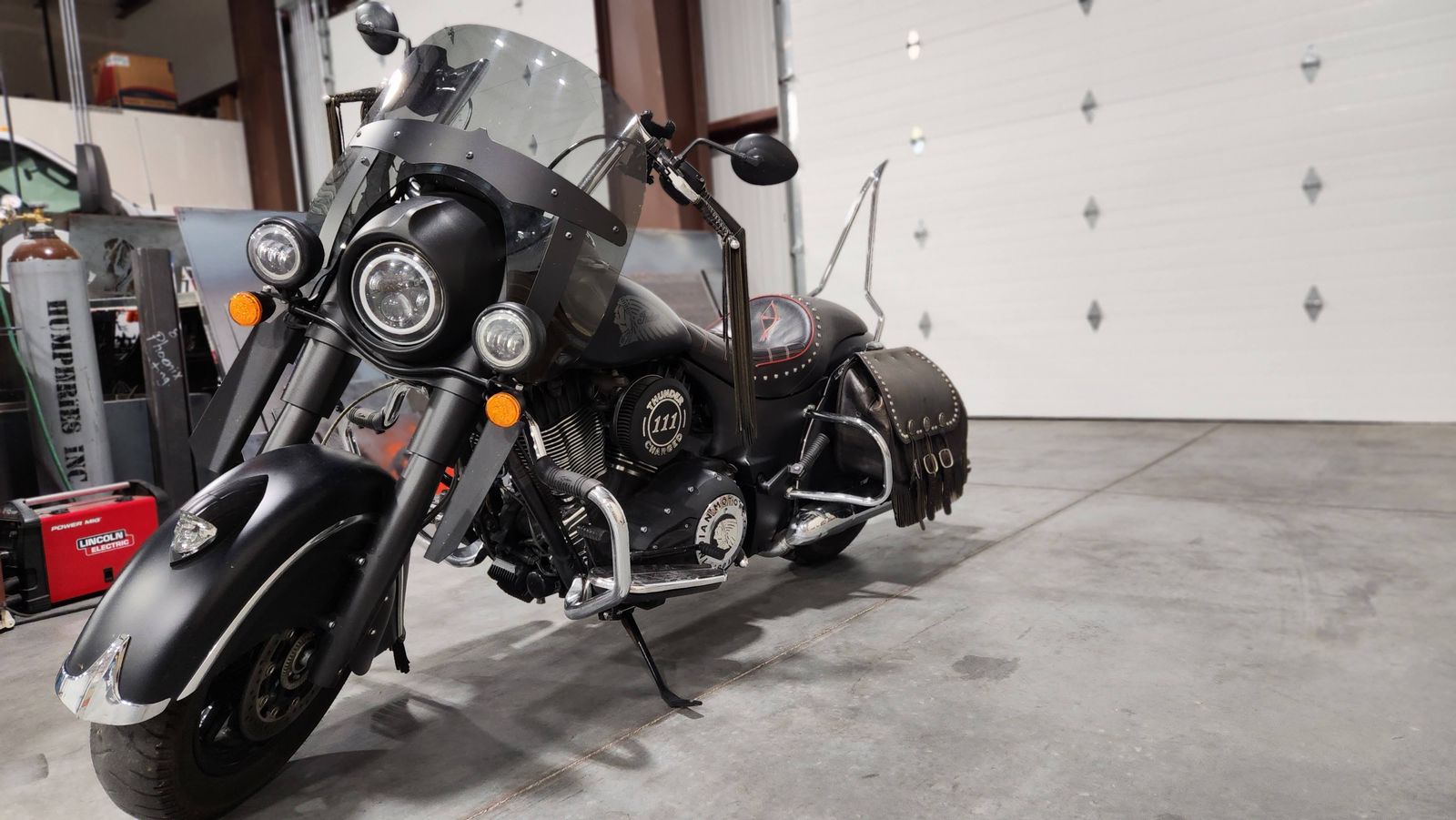 2016 Indian Chief Dark Horse ABS — 28,100 miles — $14,500