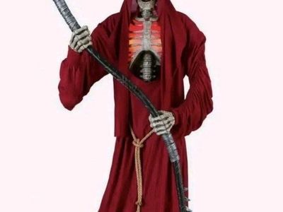 Home Depot Halloween Decoration 8’ Smoldering Reaper of Souls - Used Once