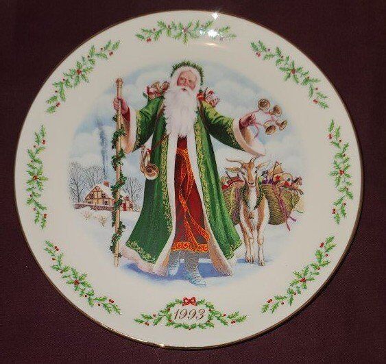 Lenox Collection | The Father Christmas Plate 1993