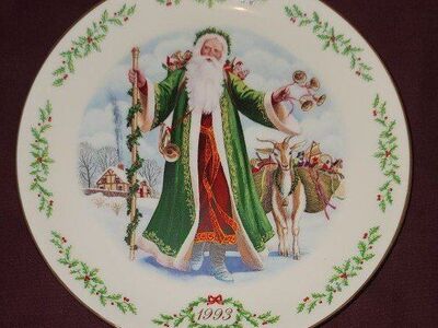 Lenox Collection | The Father Christmas Plate 1993