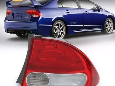 Tail Light Assembly Fit For 2009-2011 Honda Civic RH Passenger Rear Side Halogen