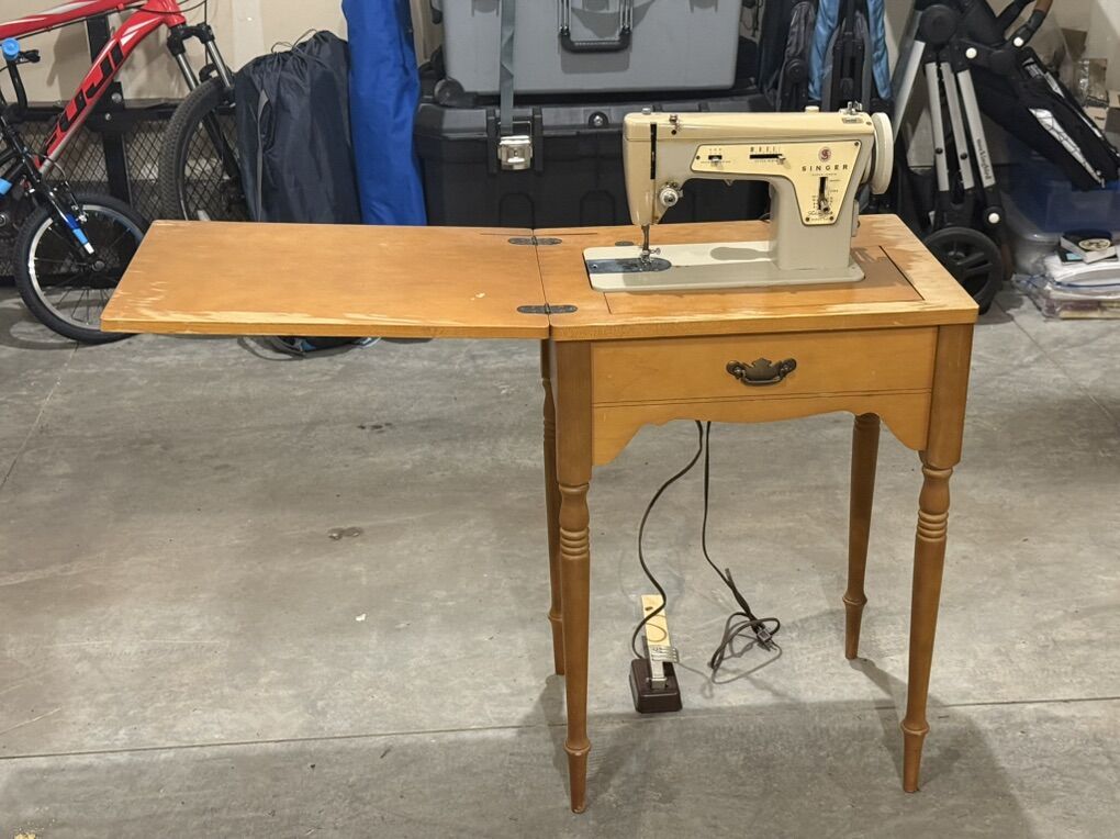 Fold Away Seeing Machine Desk