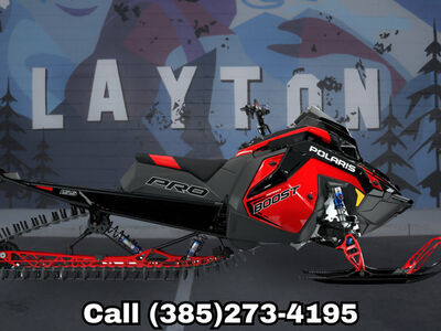 2026 Polaris® Patriot Boost PRO RMK 155 Indy Red / Gloss Black