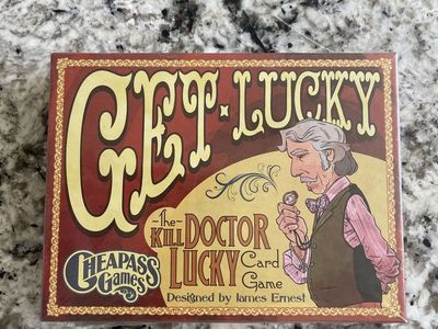 New! Get Lucky Card Game by James Ernest