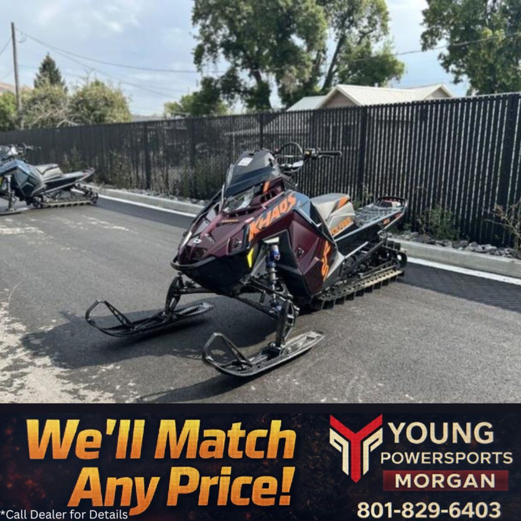 2025 Polaris® 9R RMK KHAOS 165 Premium Matte Dark Cherry