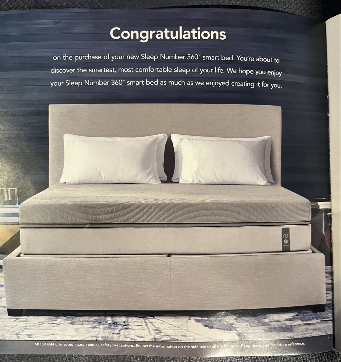 Sleep Number Bed 360 Queen Size.