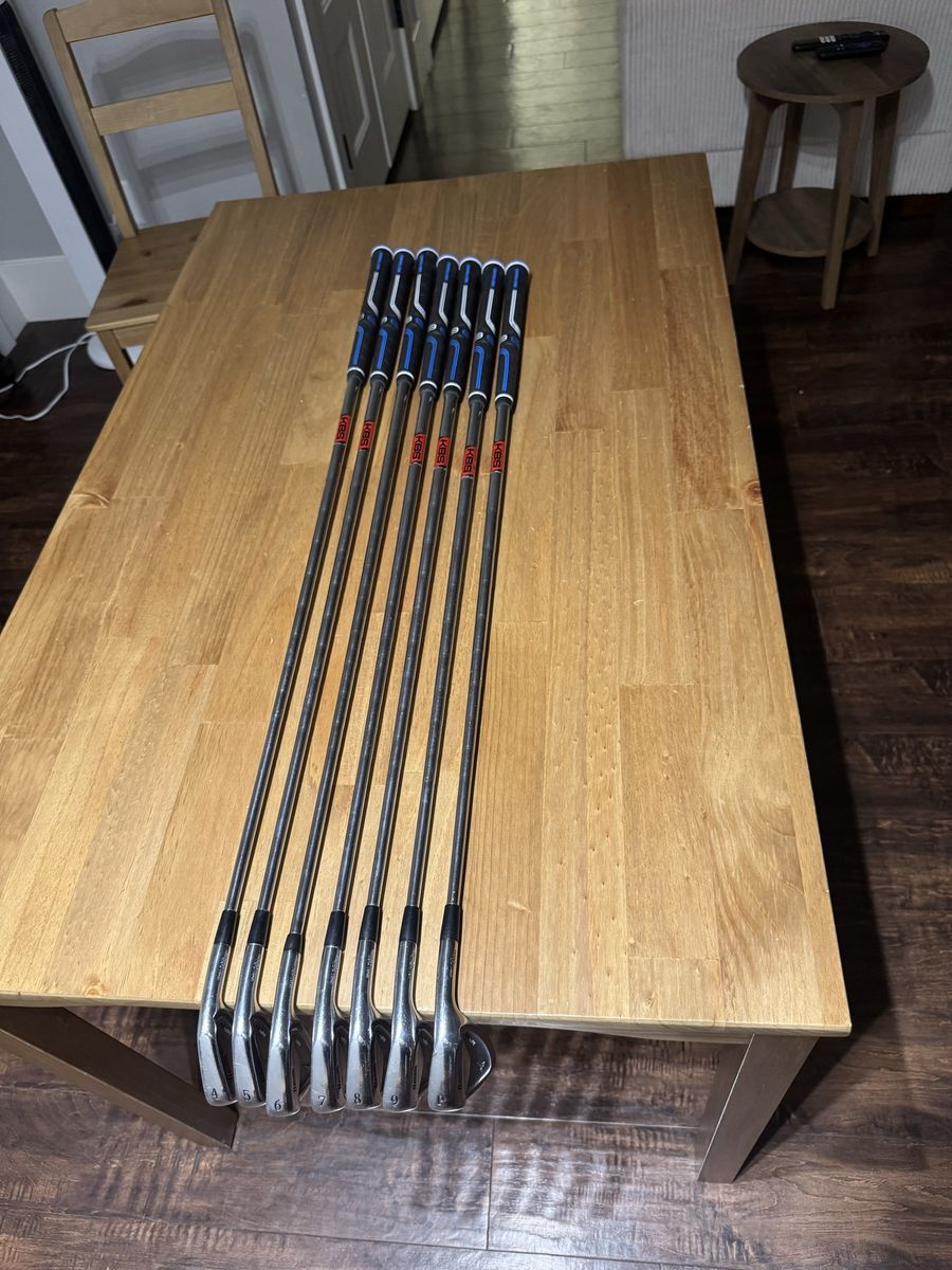 Mizuno iron set 4-pw forged irons