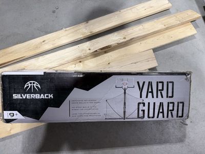 Silverback Yard Guard Basketball Defensive Net System - Keeps Balls in Court