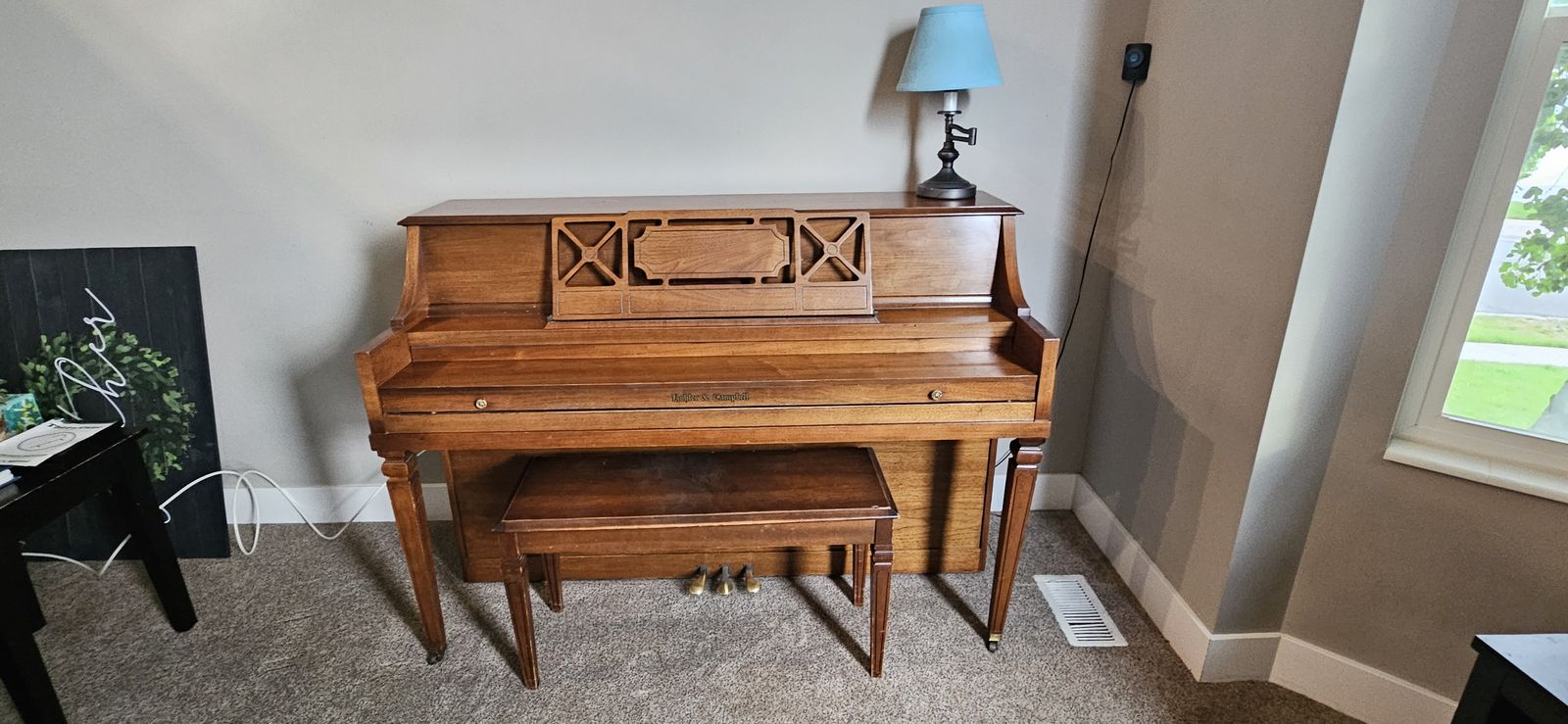 Kohler & Campbell Console Upright Piano – 1976 – Excellent Condition