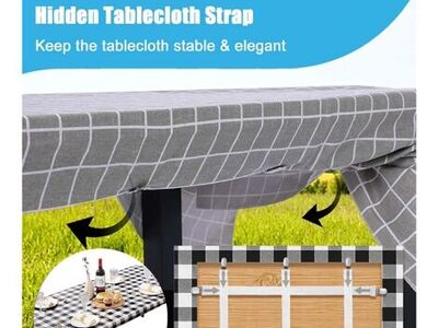 Adjustable Tablecloth Straps