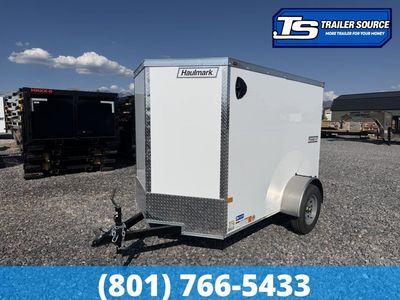 5x8 Haulmark Passport Enclosed Cargo Trailer - 5'6" Interior - 3.5K GVWR - Ramp Door