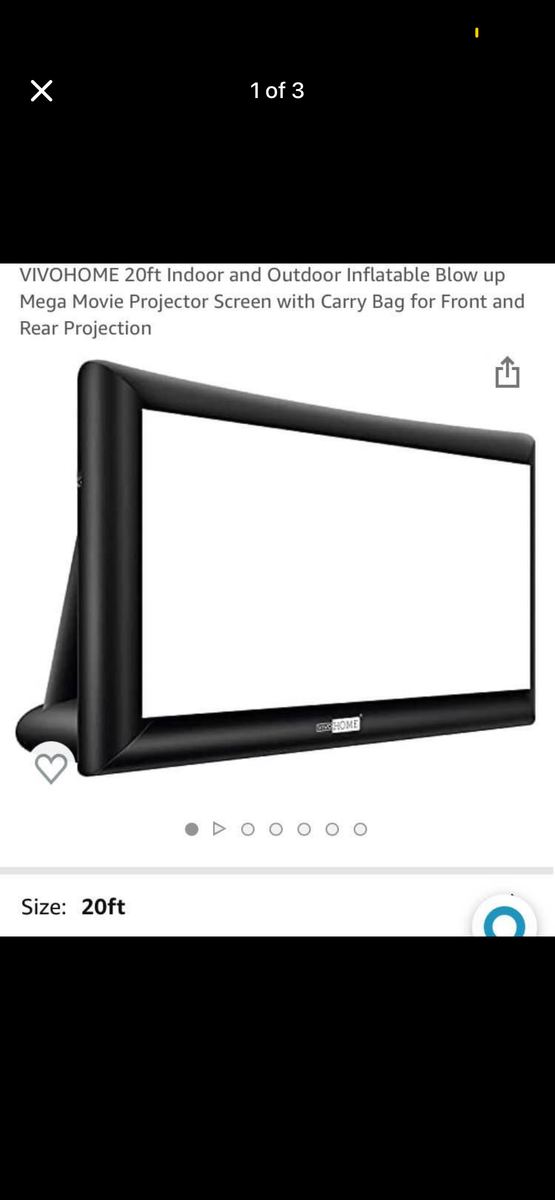 Backyard Movie Night Rental