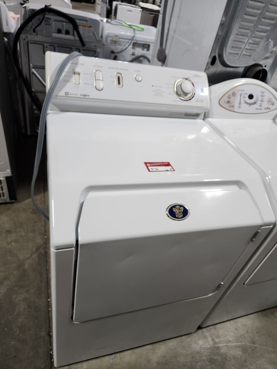 NICE MAYTAG TOPLOAD ELECTRIC DRYER! W-WARRANTY