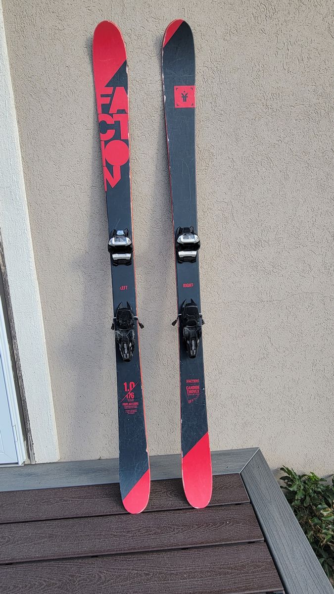 Faction Candide 2.0 (178cm) w/ Marker Griffon Bindings - Urban / Rock Skis