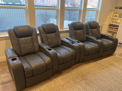 Valencia Theater Seating - Tuscany Luxury Seri Power Recliner - 2 sets