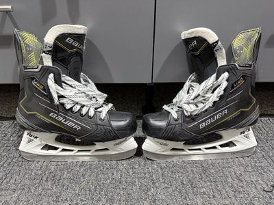 Bauer Supreme M40 Hockey Skates, Senior Size 7 Fit 2, TUUK LIGHTSPEED EDGE holders, Comfort Edge