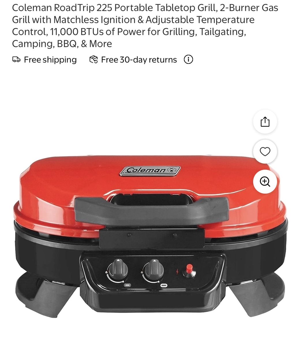 Coleman Outdoor Grill - New!