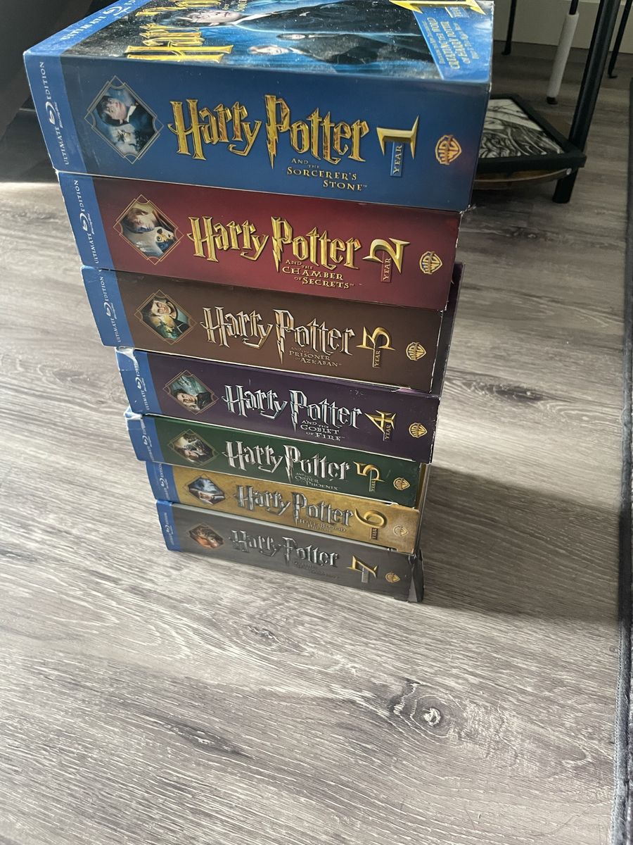 Harry Potter Complete Ultimate Edition Blu-ray Collection Years 1–7 – Rare/Discontinued