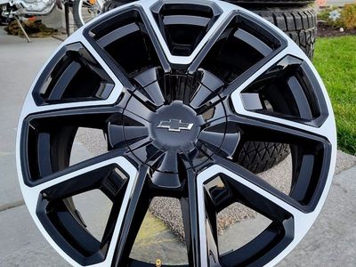 22 x 9 inch NEW Chevy Tahoe Silverado Suburban set